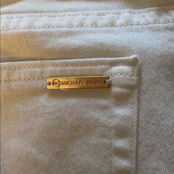 Michael Kors white jeans size 4 - Picture 2 of 3